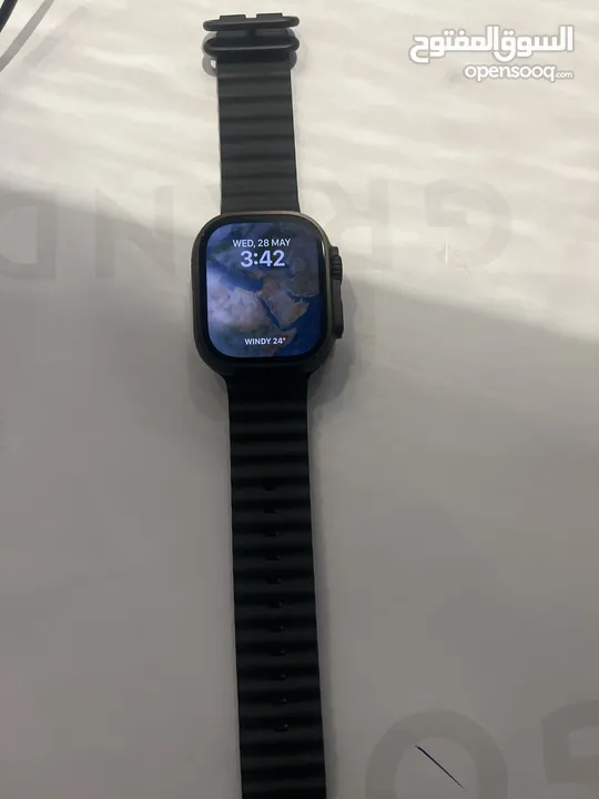 ساعة ابل ألترا 2 اسود  Apple ultra 2 black