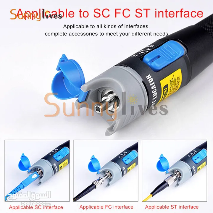 30mW Red Light Inspect Fiber Optic Cable Tester Pen