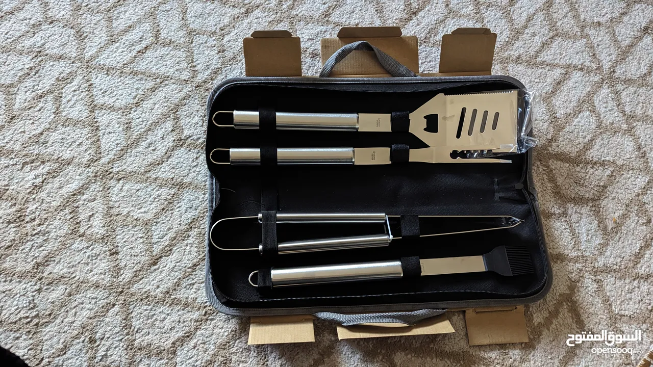 عدة ادوات شوي امريكية جيبسون BBQ Grill Set Gibson جديدة غير مستعمل