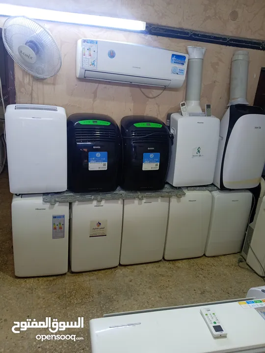 مكيفات واحد طن و2 طن وطن ونص أسعار مناسبه انفيرتر وعادي ومتنقل