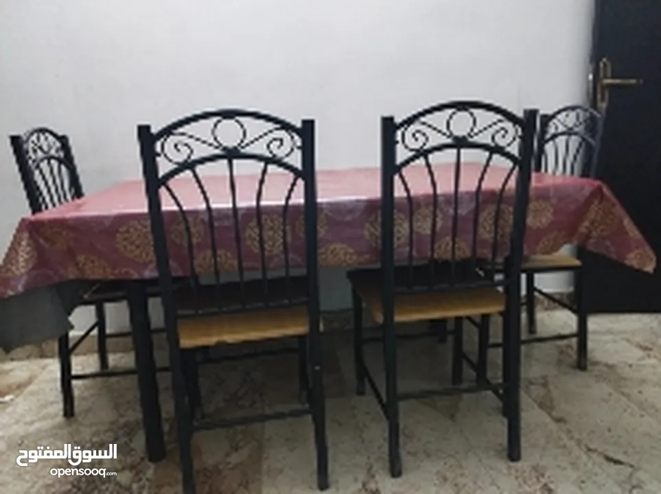 dining table with  chairs