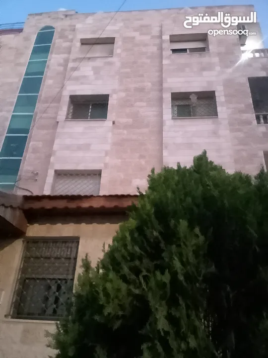 شقه للبيع حي العبدلات مطله ع شارع شيك