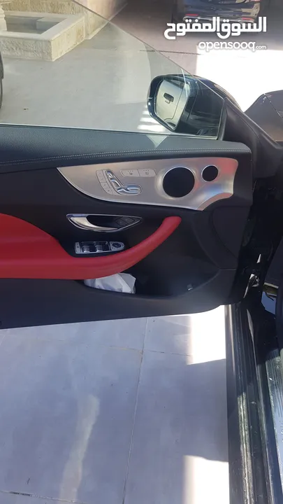 مرسيدس Convertible  E200 AMG لون اسود موديل 2018 وارد الوكاله بحاله ممتازة-بنزين