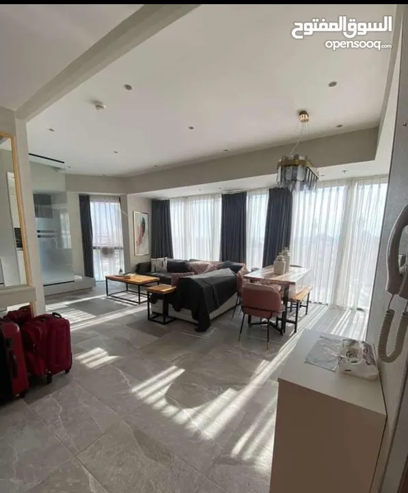شقة فندقية متميزة للإيجار في برج داماك-العبدلي بخدمات فندقية  damac tower in abdali