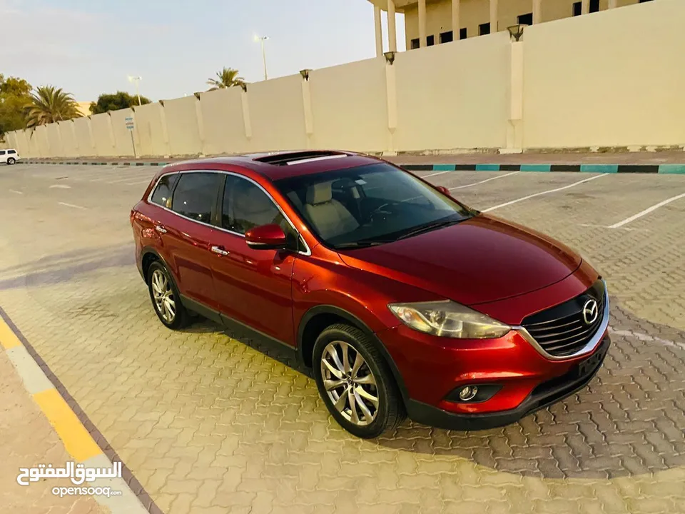 Mazda cx9 model 2014 GCC 7seats  full option very clean  180000 km