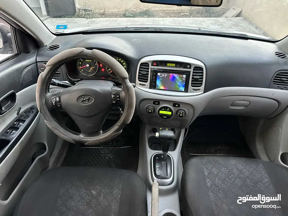 هونداي فيرنا ترخيص 2007 جير اتماتيك ماطور 1600 بنزين