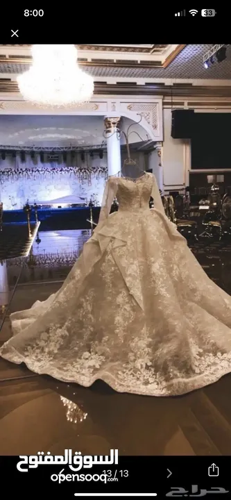 فستان زواج من المصمم التركي نوفابيلا