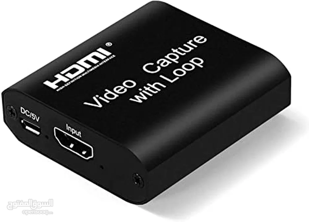 Video Capture Card with Loop Out, 4K HD 1080P