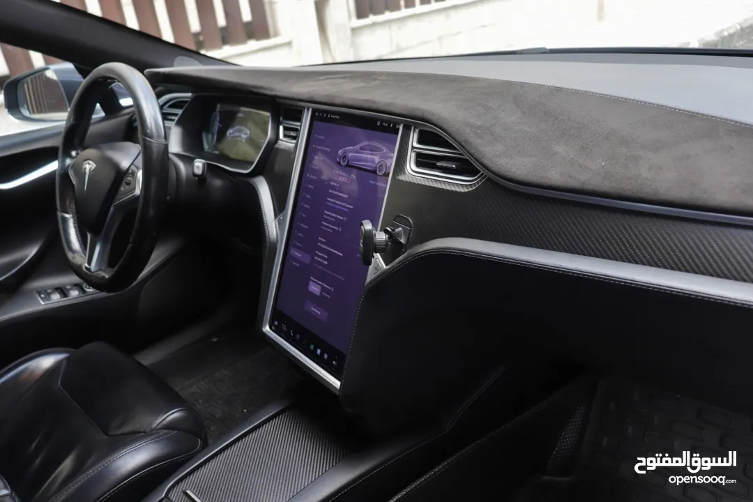 Tesla Model S P100D 2017 performance original من المالك مباشره