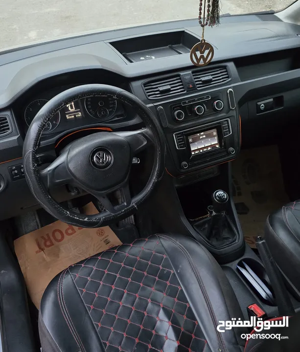 كادي 2016 - ماطور 2000 ديزل - 7 مقاعد - ترخيص وتامين ساري المفعول - بحاله ممتازة جداً - فحص ممتاز