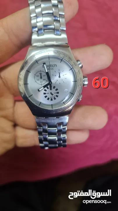ساعة سواتش سويسري اصلي للبيع