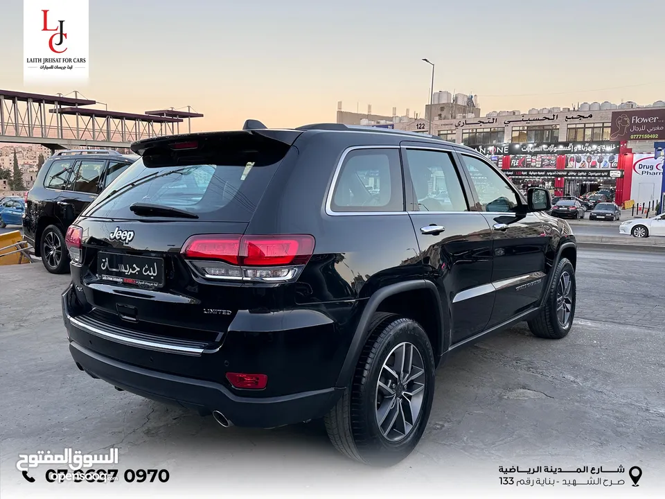 ‎جيب جراند شيروكي ليمتد دفع رباعي V6 3.6L اعلى صنف 2021 ‎‏Jeep Grand Cherokee Limited