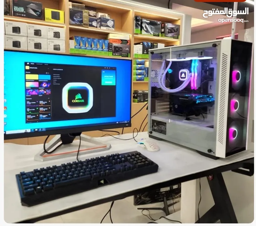 سيت اب  i7 10700 RTX  2060super benQ144hz monitor ()  قابل للتفاوض بالمعقول