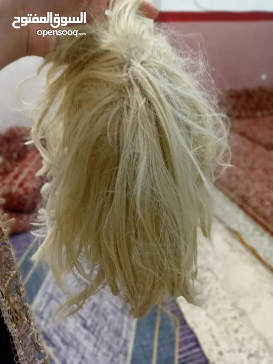 باروكة شقرا للبيع
