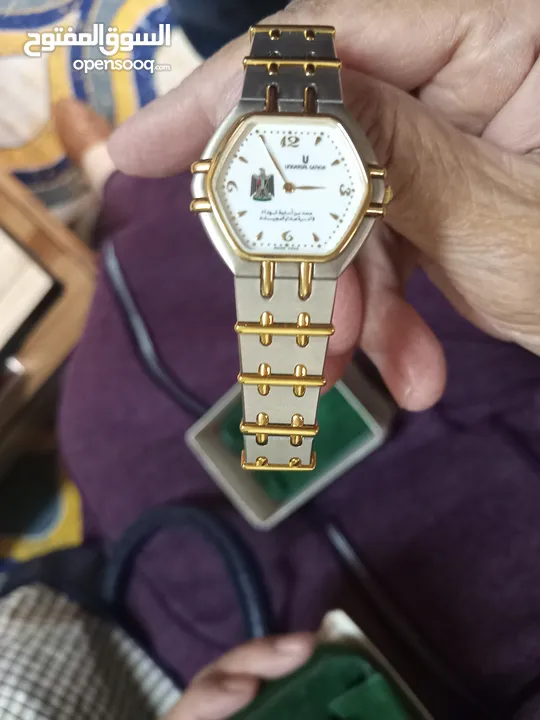 ساعه ذهب سويسريه،نسائيه،  جديده كليا، ,   Gold, Brand new, Swiss-Made, Universal Geneve
