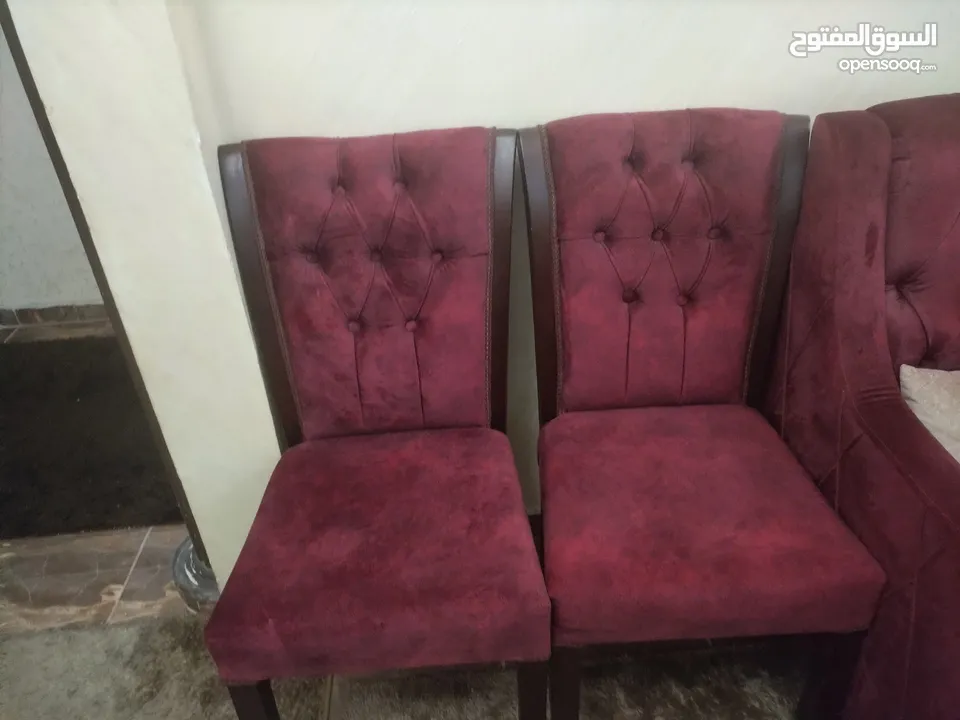 طاولة سفره 6 كراسي