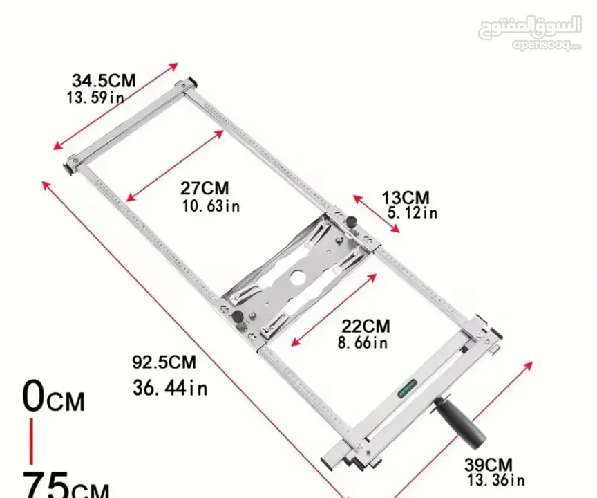 قاطع المنشار النجاره. متعدد الاستخدام لتثبيت المنشار ومتعددة الاستخدام
