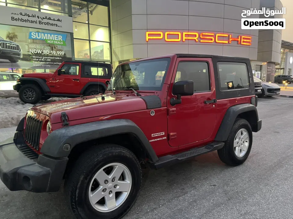 للبيع جيب رانجلر موديل 2008 سبورت