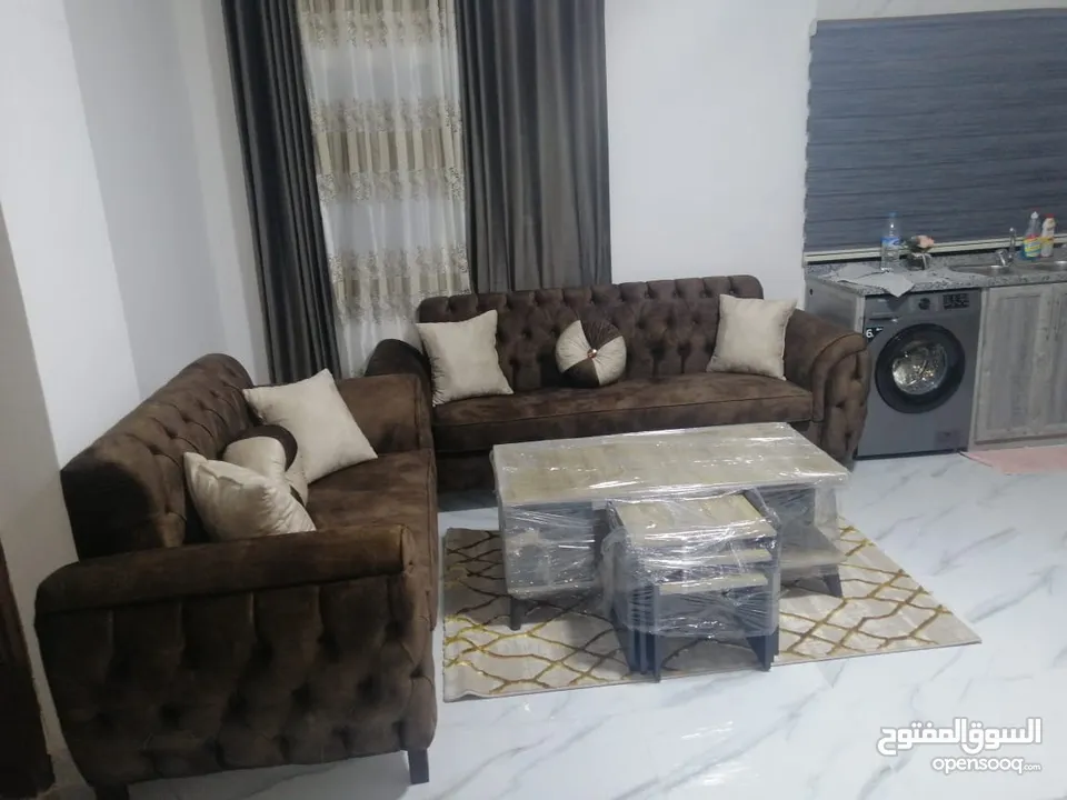 طقم كنب للبيع جديد غير مستخدم