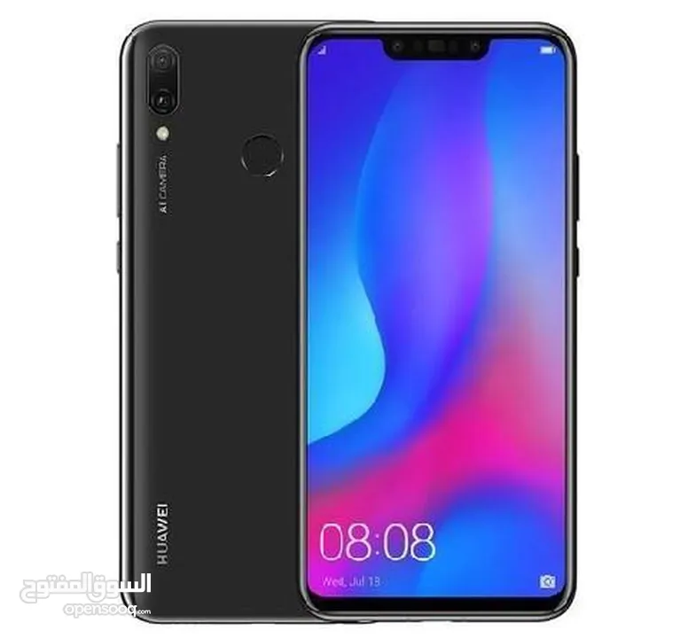 جهاز هواوي y9 2019 بحالة الوكالة استعمال بسيط .. كما هو موضح بالصور معاه شاحن وسماعات