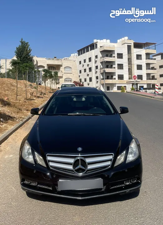 مرسيدس E200 CGI 2011 كوبيه اسود