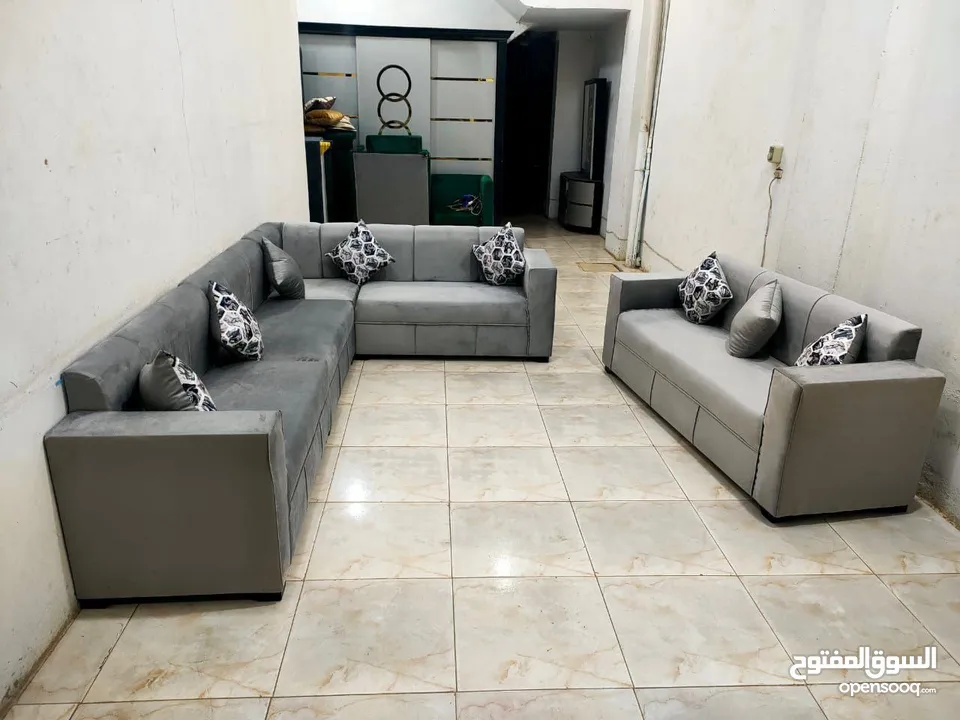 ركنه مودرن شلت ثابتة Furniture oh