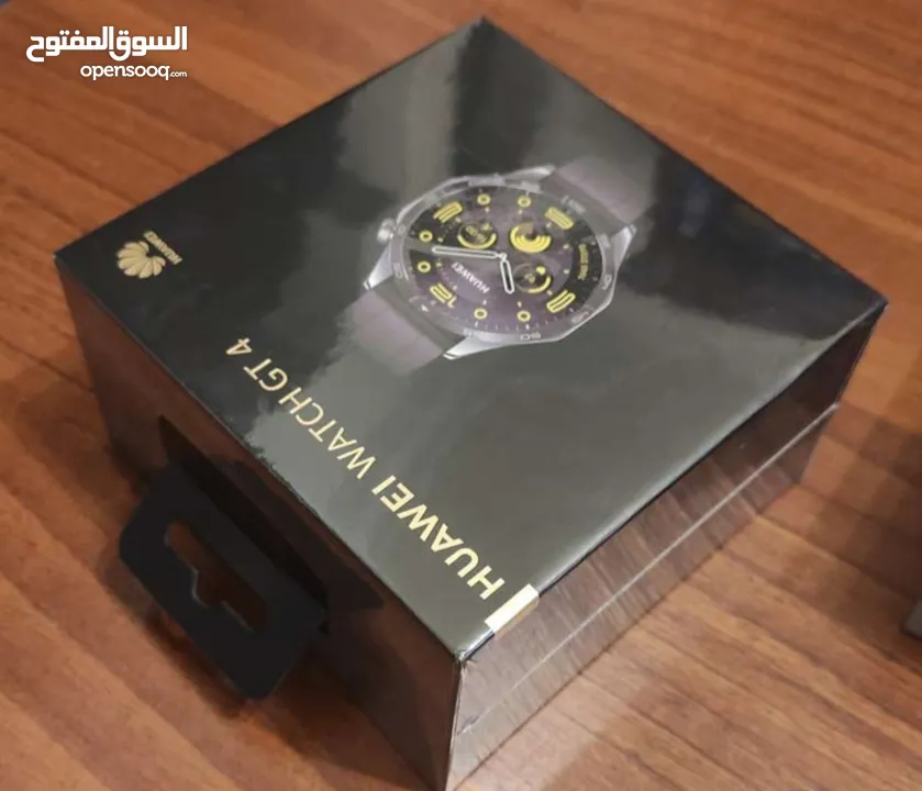 ساعة هواوي جي تي 4 سبورة سوداء  Huawei watch gt 4 black 46mm