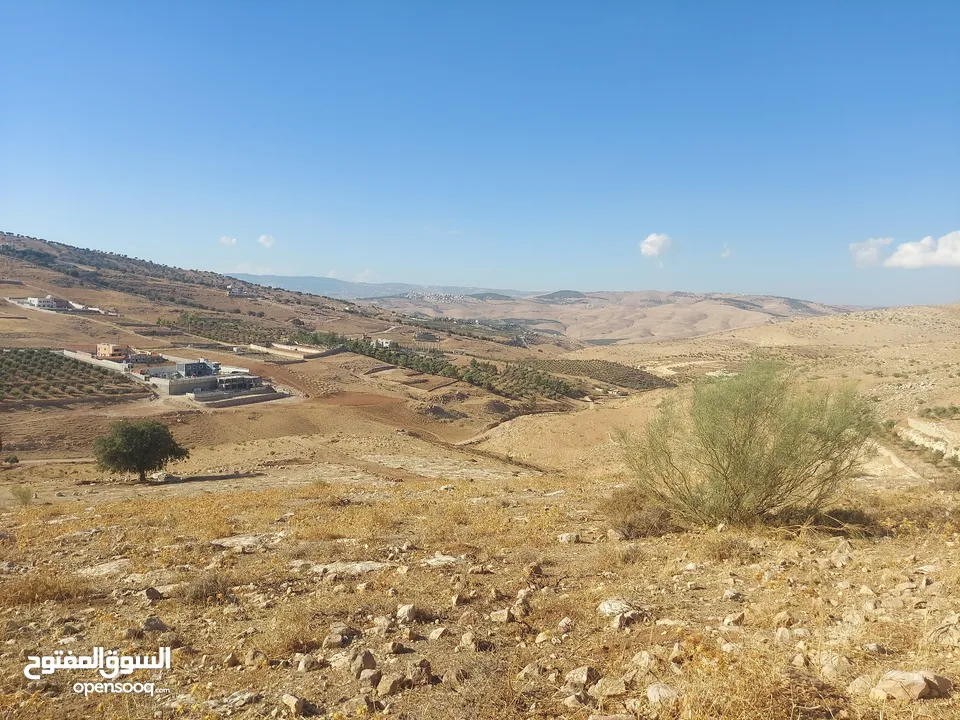 ارض زراعية ذات اطلالة رائعة للبيع في صروت السفوح تصلح لمزرعة او شاليه او للاستثمار أو إقامة منتجع