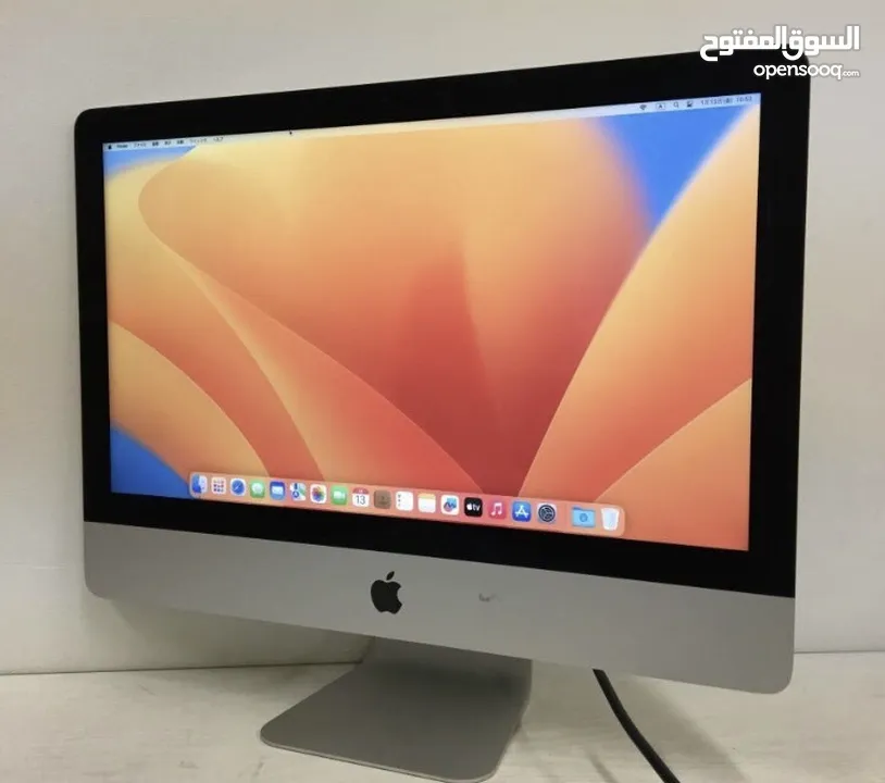 جهاز كمبيوتر imac مدمج مع شاشة أصلي من ابل