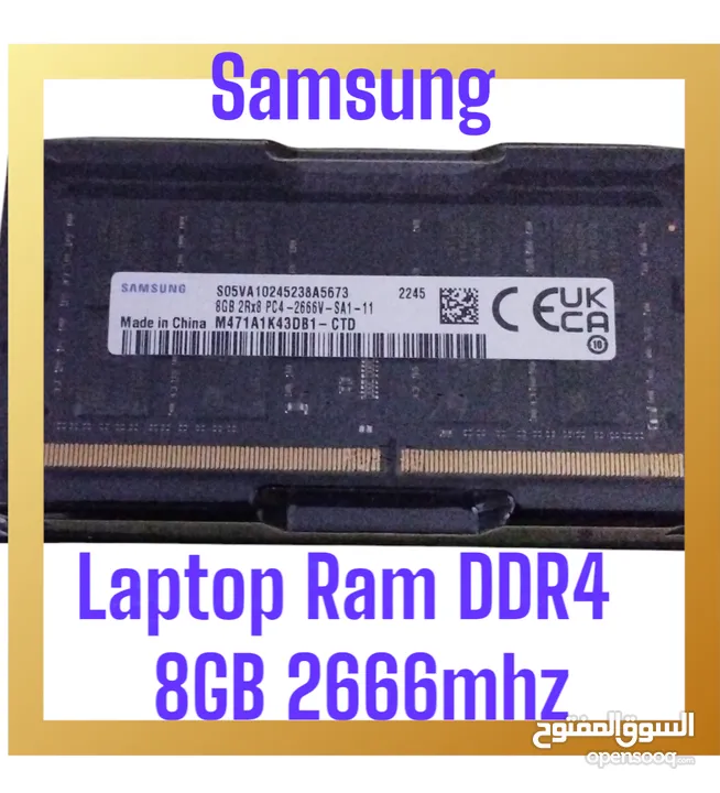 Samsung Ram laptop DDR4 8GB 2666