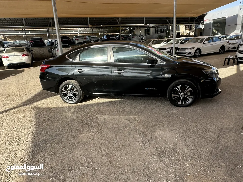نيسان سلفي كهرباء بالكامل  فحص كامل 2019 لون اسود