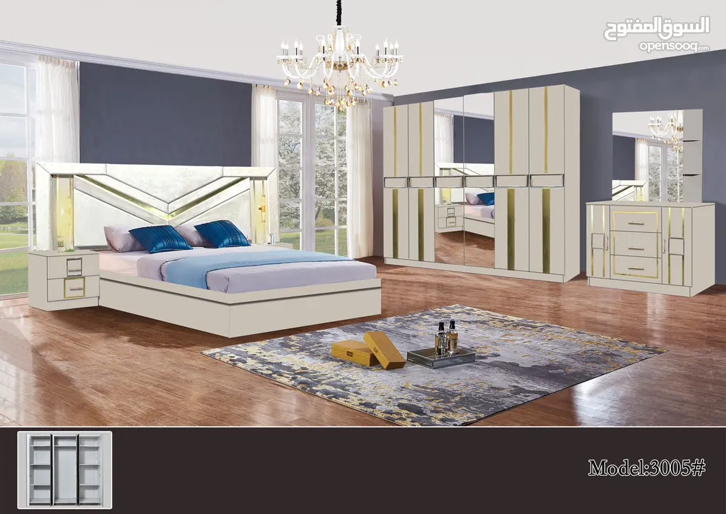 Good quality Chinese 6 price bedroom