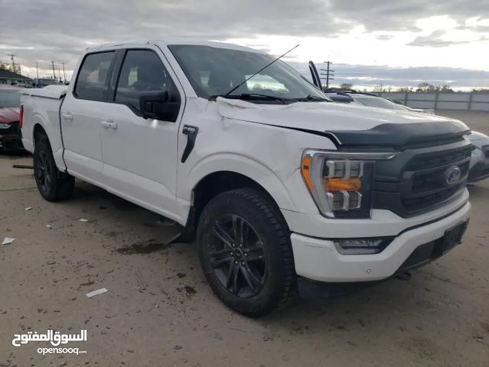 فورد F150 2021 فورويل 4x4 لون ابيض بدون حوادث