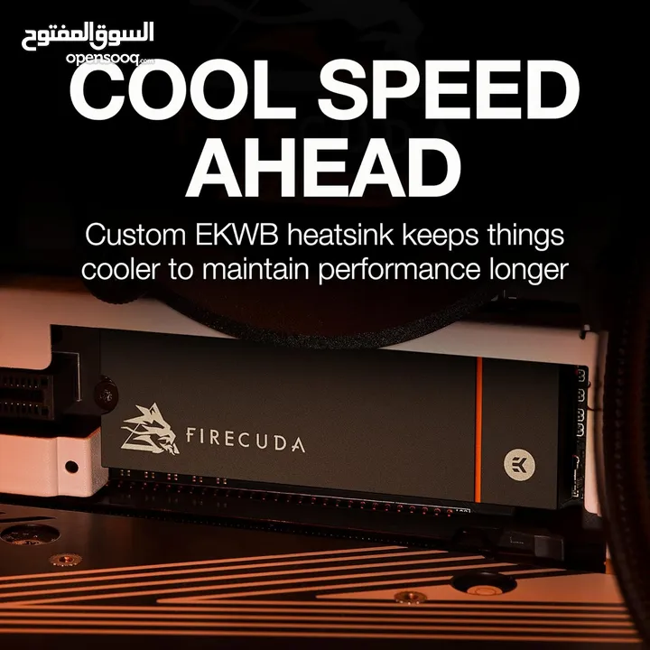 Seagate FireCuda 530 1TB Solid State Drive with Heatsink -NEW -MEAGByte