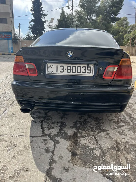 فحص كاااااااامل 7 جيدBmw e46  318 موديل 2000 لبيع بسعرر مغري رقم مميز