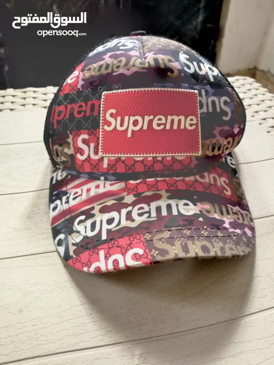 طقية افخم ماركة عاليمة نوع (Supreme)  اصلي 100%بضاعة الف الف