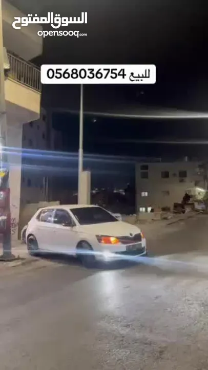 سكودا فابيا 2015 جديده منفوضه صح بالصلاة على النبي سحب شركه بويه شركه دهان قطعتين