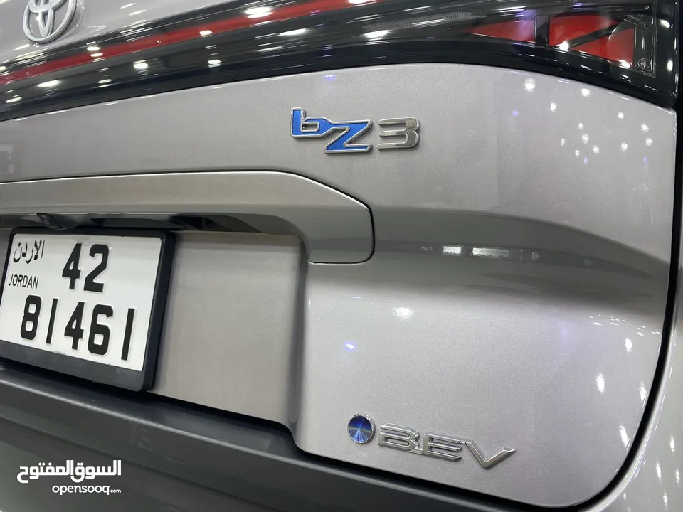 Toyota Bz3 2023 long range  الكهربائية بالكامل  Full electric  عداد صفر  Zero Mileage مكفولة