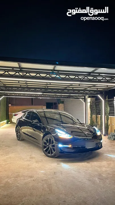 تيسلا موديل 3 لونغ رينج دول موتور Tesla model 3 long Range 2022