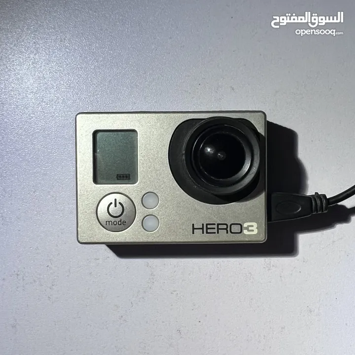 كاميرا للبيع مستعمل بحالة الوكالة GoPro Hero3: White Edition