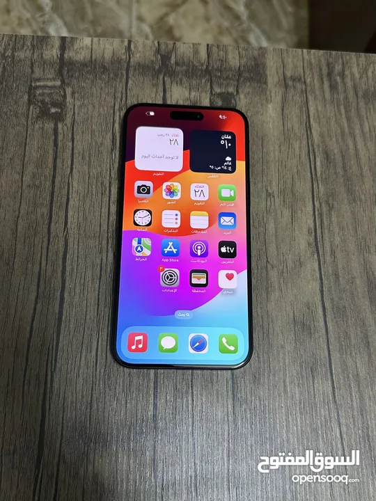 ايفون 15 برو ماكس iPhone 15 Pro Max  بطارية 100% 256GB