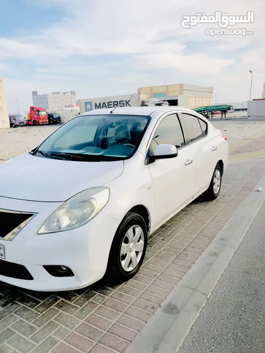 Nissan Sunny 2014 White Colour