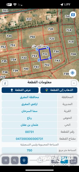 نمر سكن في رباع السرحان بالقرب قريبة لمدينة المفرق