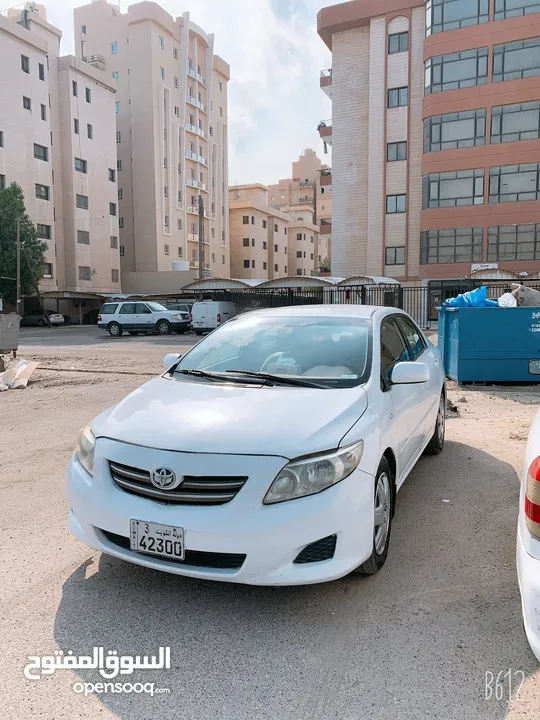 Toyota Corolla 2008 model