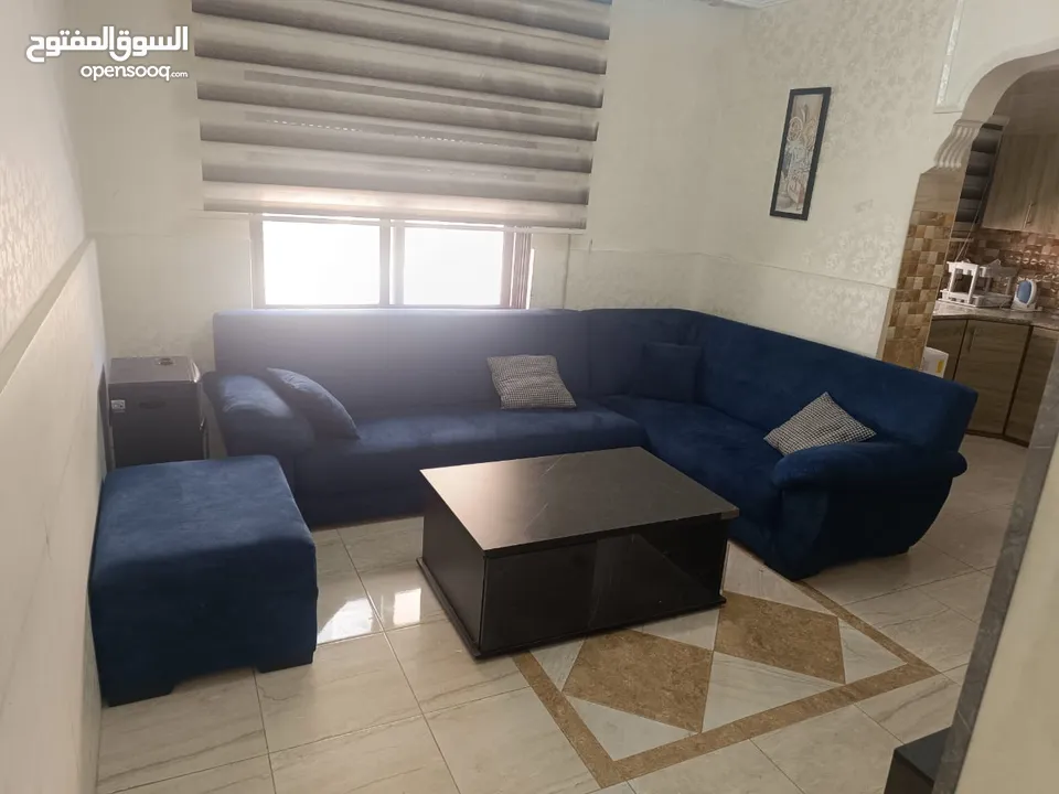 شقة مفروشة للايجار الجبيهة شهري او سنوي قرب جامعة الأميرة سمية  الجامعة الاردنية التعليم العالي