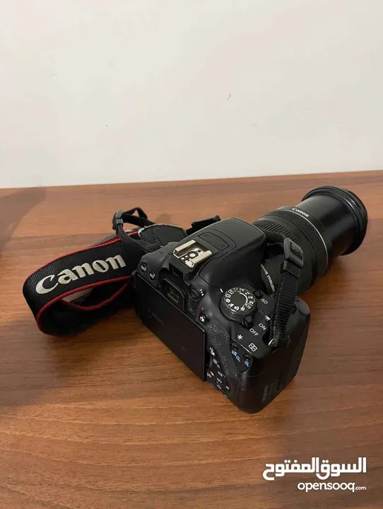 كاميرا كانون700d canon   محبوبة الجماهير عدسة canon 18-135mm