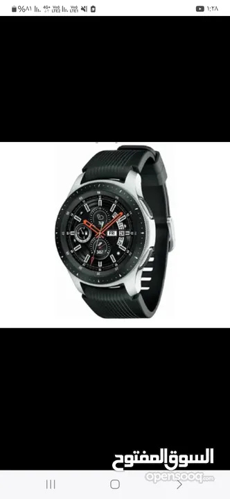 Samsung watch  modil SM-r800 مستعمله استعمال بسيط مع شاحن