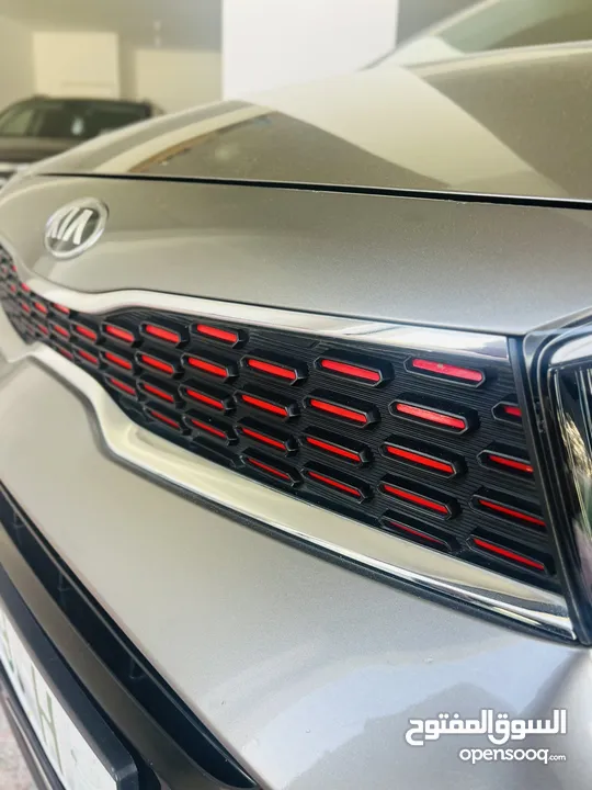 Kia Picanto GTline  امكانية البيع دفعة وشيكات  خدمة التوصيل متوفرة