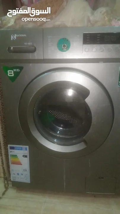 غساله بحاله جيده شغاله نشونال سونيك