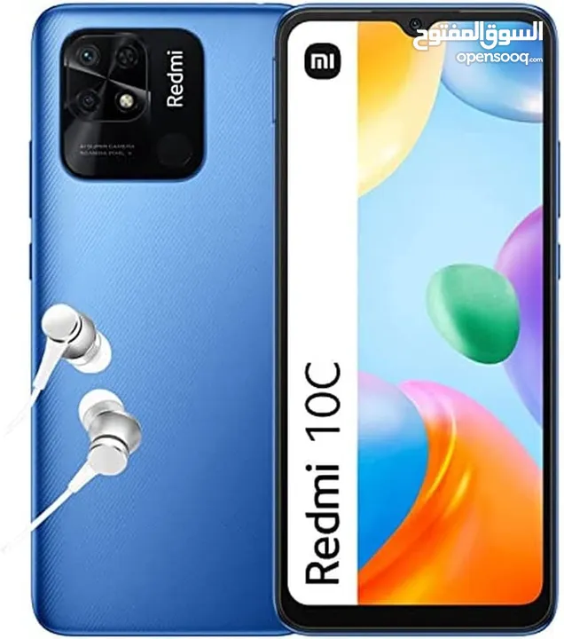 XIAOMI REDMI 10C ( 128GB ) / RAM 4 NEW /// شاومي ريدمي 10 سي ذاكرة 128 رام 4 الجديد